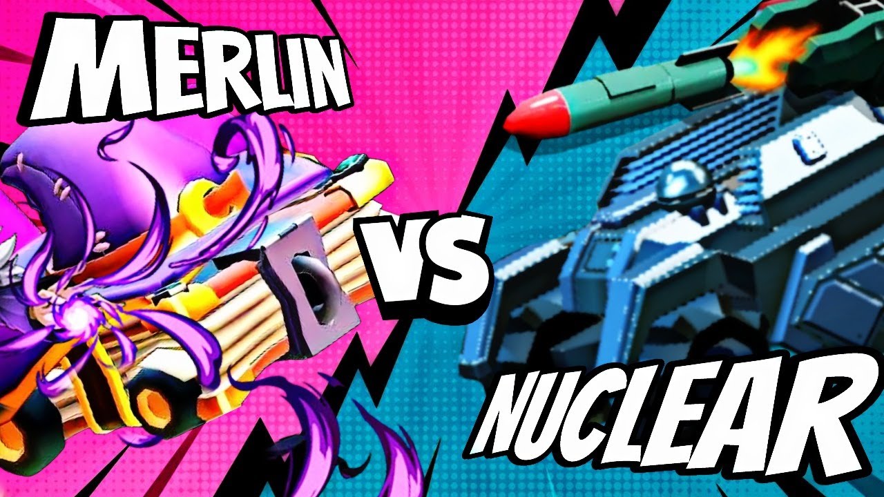 Merlin Vs Nuclear | Crash of Cars