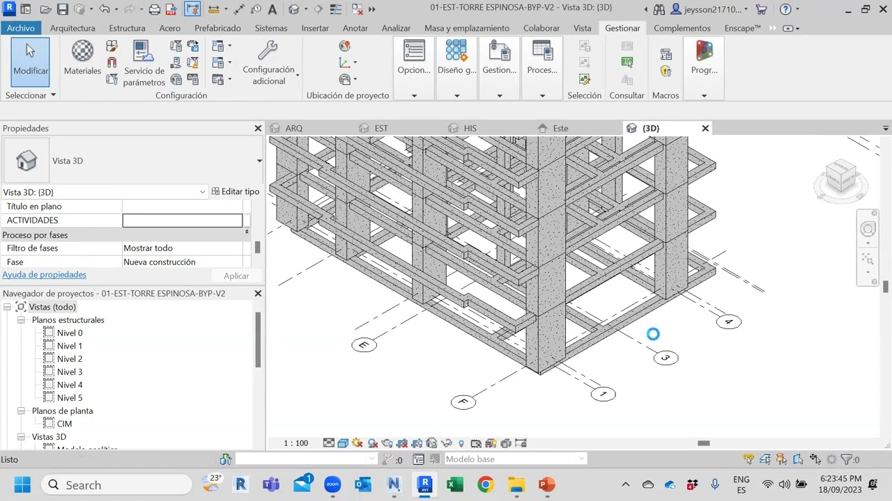(20232) 05 Creación de Parametros en Revit y sets en Navisworks - Proyectos de Ingeniería