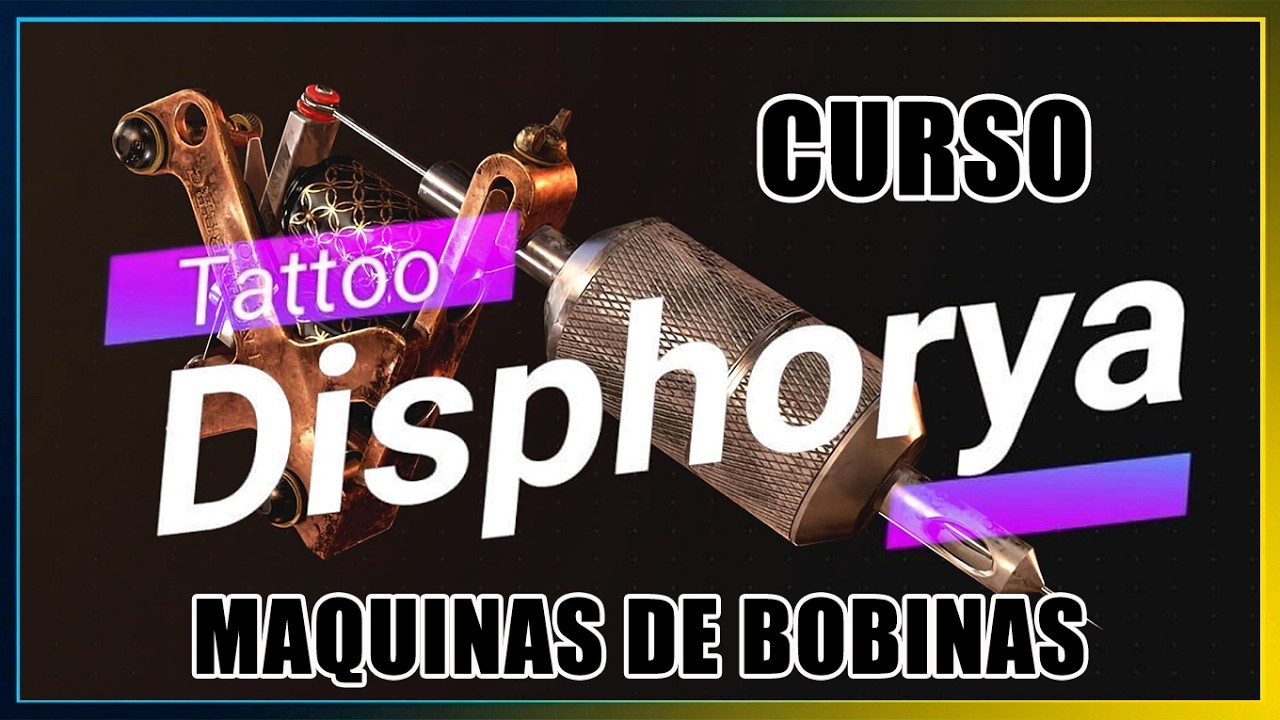 Curso Extenso - Aprende Todo Sobre Maquinas De Bobinas Para Tatuar y Su Calibracion Desde 0