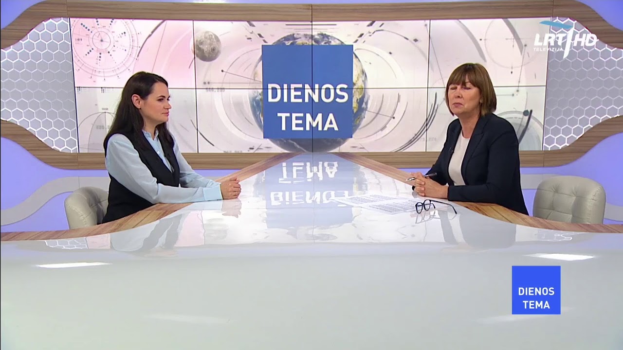 Dienos tema su Sviatlana Cichanouskaja | 2020 08 31
