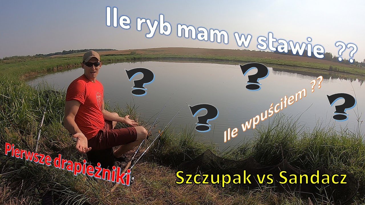 Poranny wypad nad staw , co uda się złowić ??