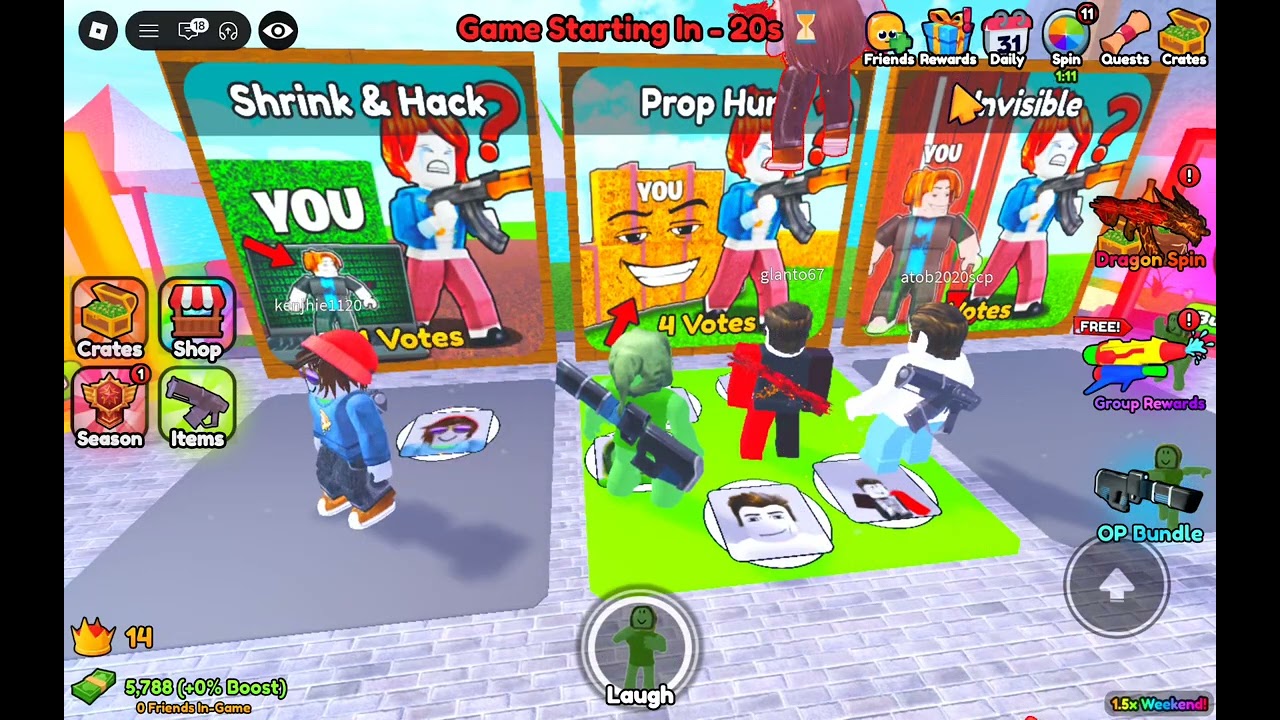 Hide and seek Roblox video 