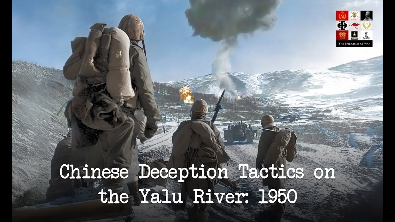 US Army's longest Retreat and PLA Deception tactics.  Yalu, 1950.