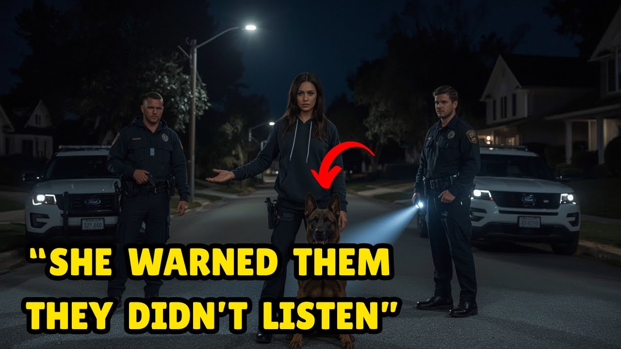 Cops Tried to Intimidate Her — Her Military Dog Changed Everything