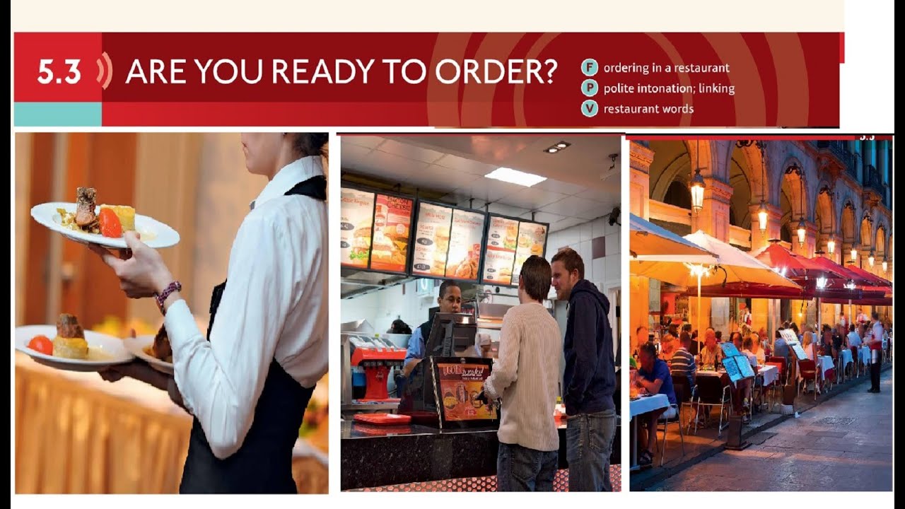 ARE YOU READY TO ORDER ? |Unit 5 | 5.3 ARE YOU READY TO ORDER ? | FOOD| english| Speakout Elementary