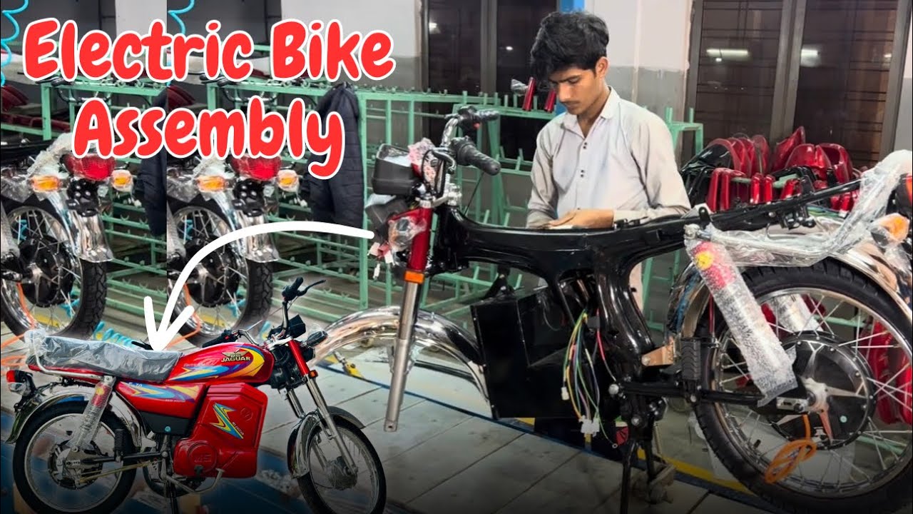 MS JAGUAR ELECTRIC BIKE 2024 MODEL ASSEMBLING PROCESS | ms Jaguar 2024 model | #msjaguar