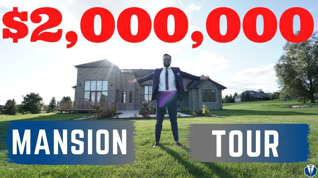 Toronto Million Dollar House Tour| House for Sale Courtice: INSIDE the Mansion