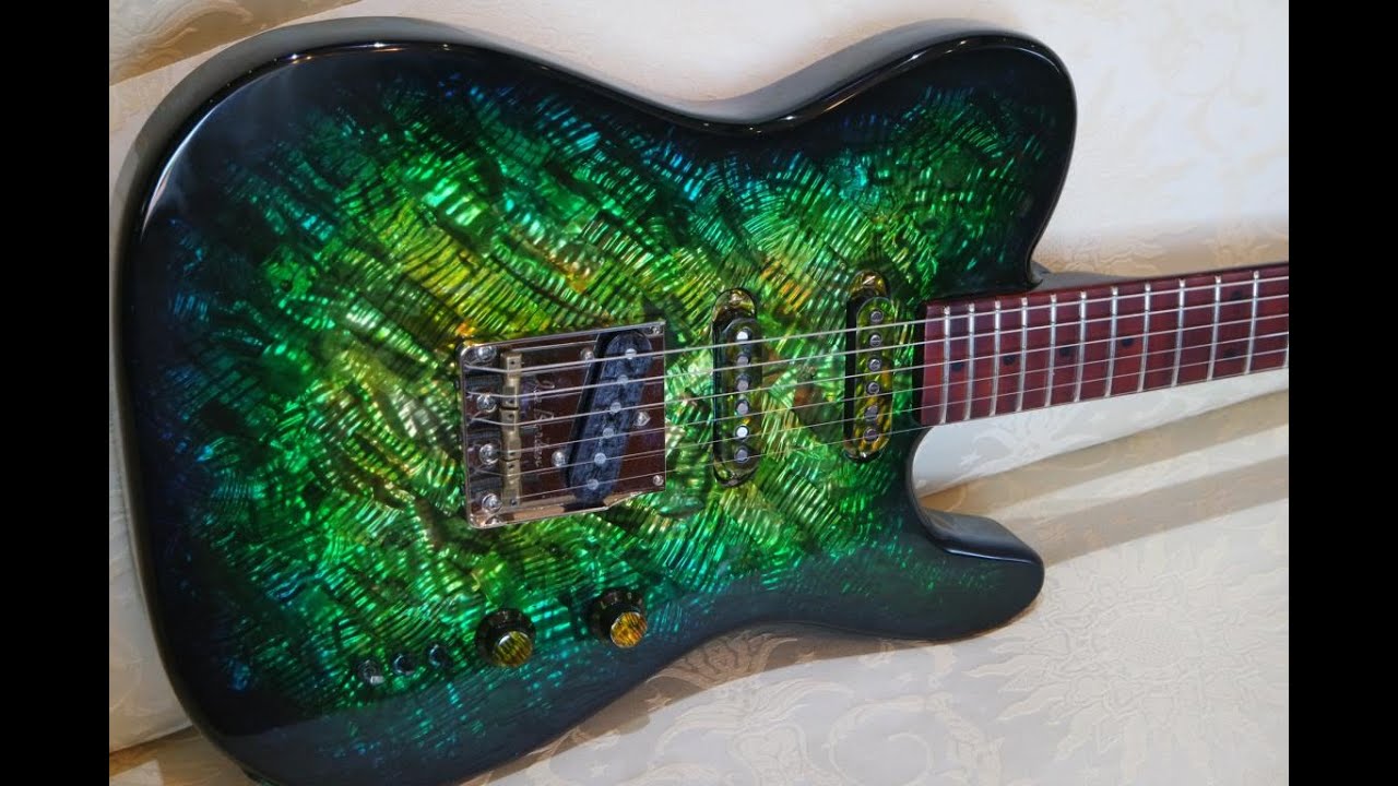 Tribute to Kris Kristofferson and Stephen Bruton his buddy-  Pearlvibe teles and strats all Abalone