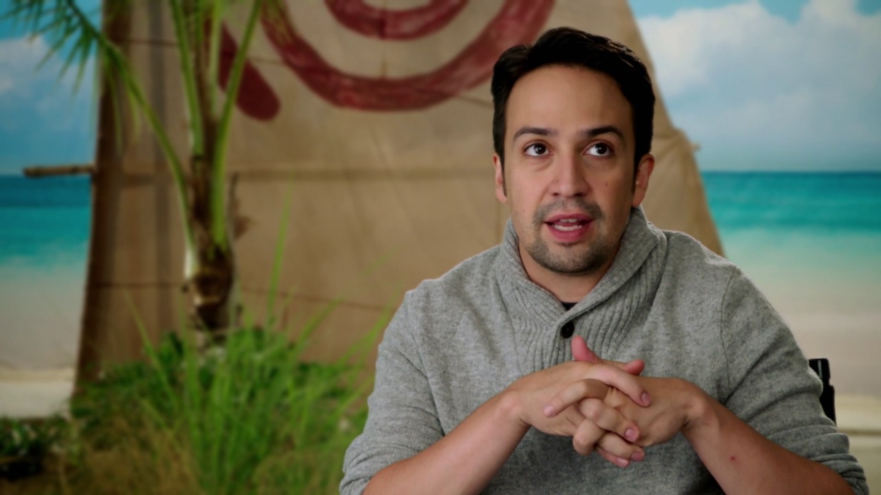 Moana On Set Interview - Lin-Manuel Miranda