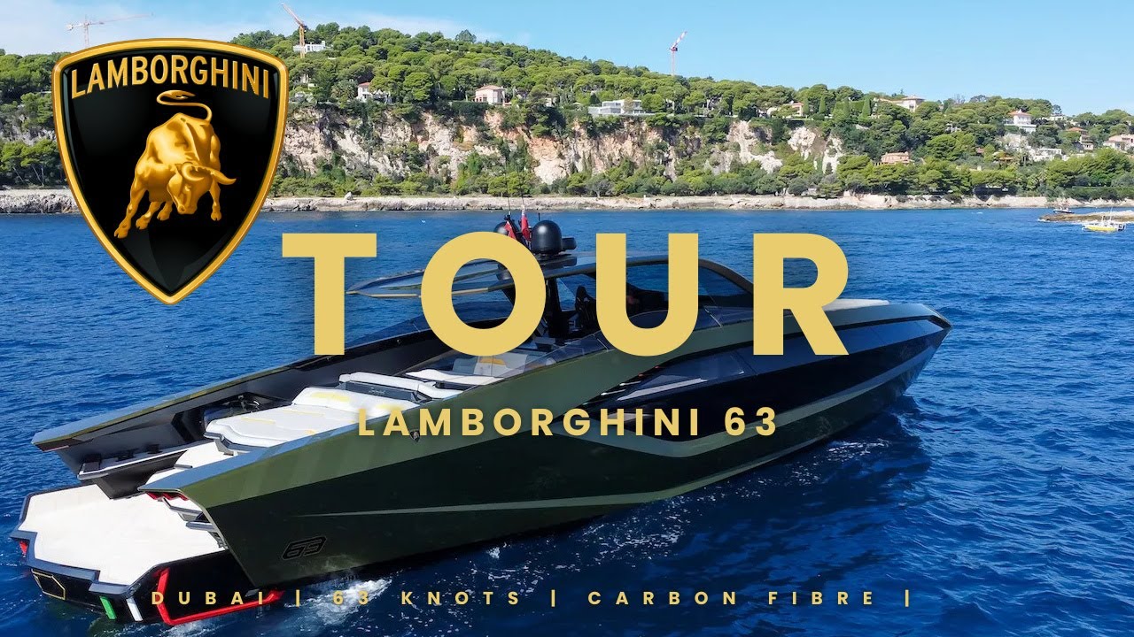 УЛЬТИМАТИВНАЯ РОСКОШЬ: ЯХТЕННЫЙ ТУР НА LAMBORGHINI 63 В ДУБАЕ!