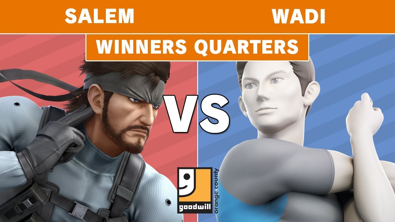 Goodwill $10k Invitational Tournament - MVG | Salem (Snake) Vs. AG | WaDi (Wii Fit Trainer) Quarters