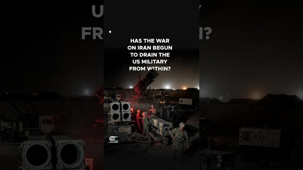 Has the war on Iran begun to drain the US military from within?