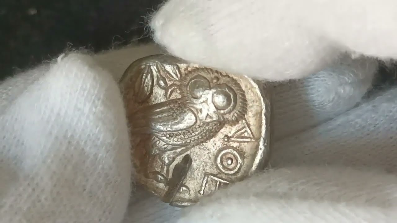 Tetradracma de Atenas. Una moneda icónica.