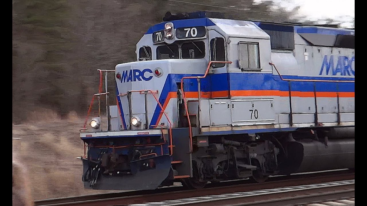Amtrak & MARC Trains