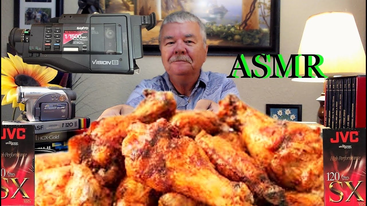 ASMR CHICKEN WINGS  MUKBANG:    
