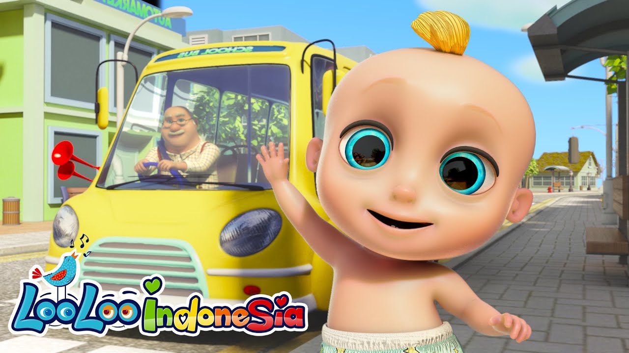Roda Di Bus - Lagu Anak Anak | LooLoo Indonesia | Kartun Anak