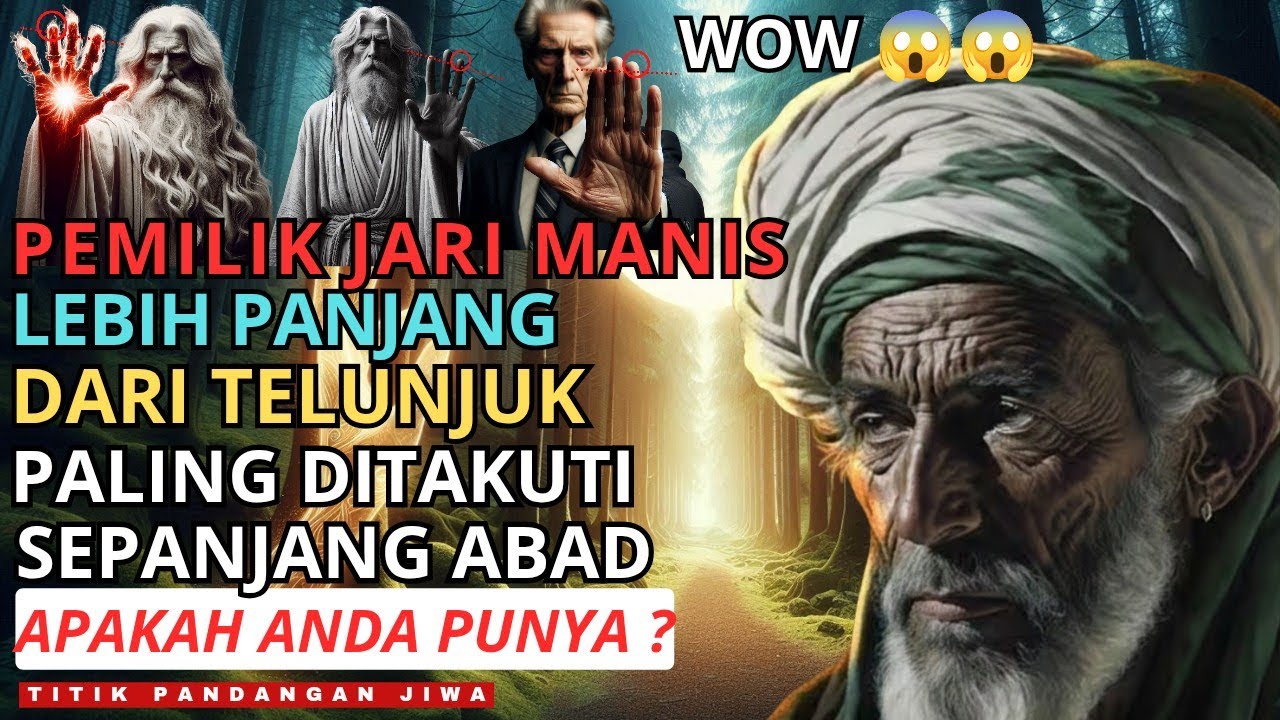 Jiwa Terpilih💫TITISAN NABI KHIDIR! 20 KEISTIMEWAAN PEMILIK JARI MANIS LEBIH PANJANG DARI TELUNJUK!😱🚀