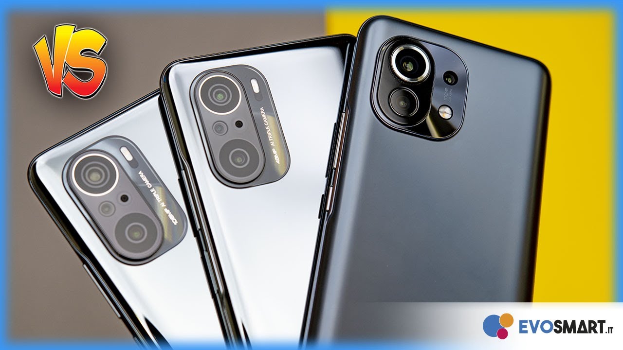 XIAOMI MI 11i VS XIAOMI MI 11 VS POCO F3: INDECISO? GUARDA QUESTO VIDEO!