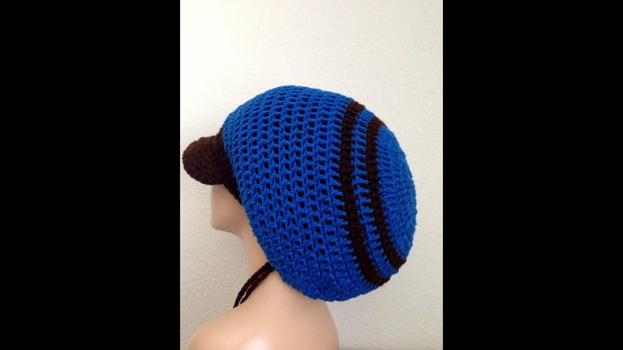 Tutorial: How to crochet a Brimmed Mega Rasta Tam, Part III