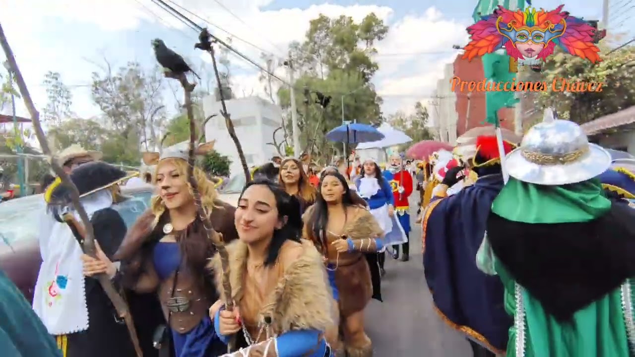 Viernes de carnaval en el Peñón de los Baños 2025 Banda Juvenil del Peñón de los Baños