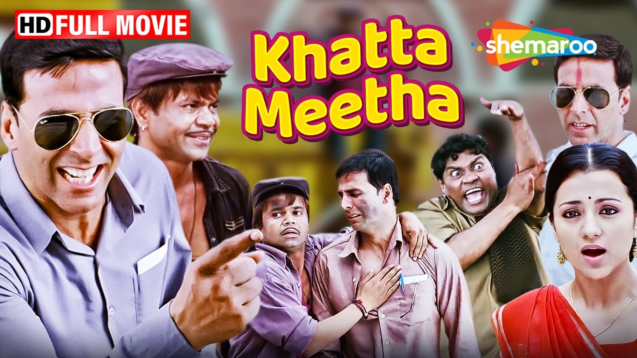 सचिन टिचकुले की गड़बड़ भरी संघर्ष की कहानी | Khatta Meetha FULL  MOVIE (HD) | Akshay Kumar, Trisha