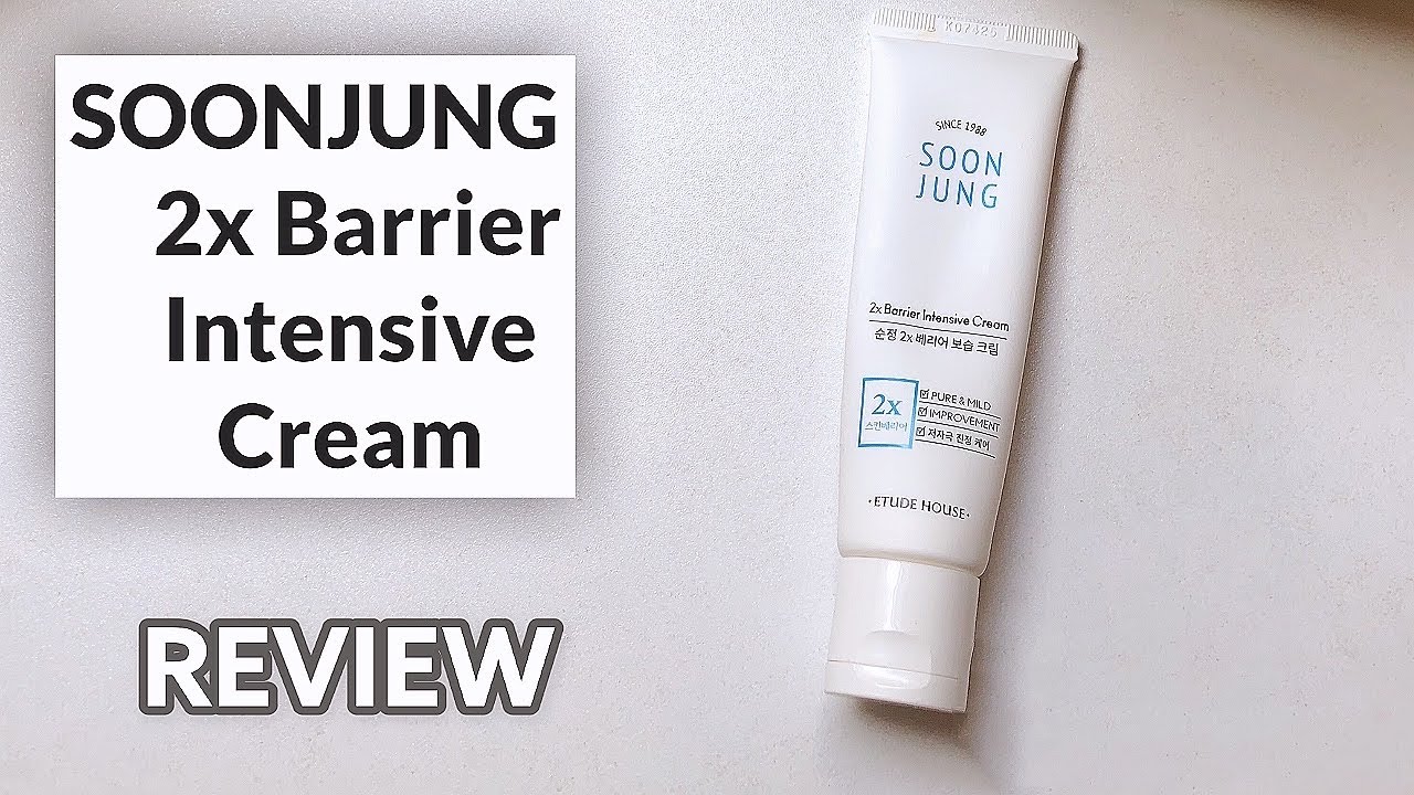 SOON JUNG 2x Barrier Intensive Cream Review