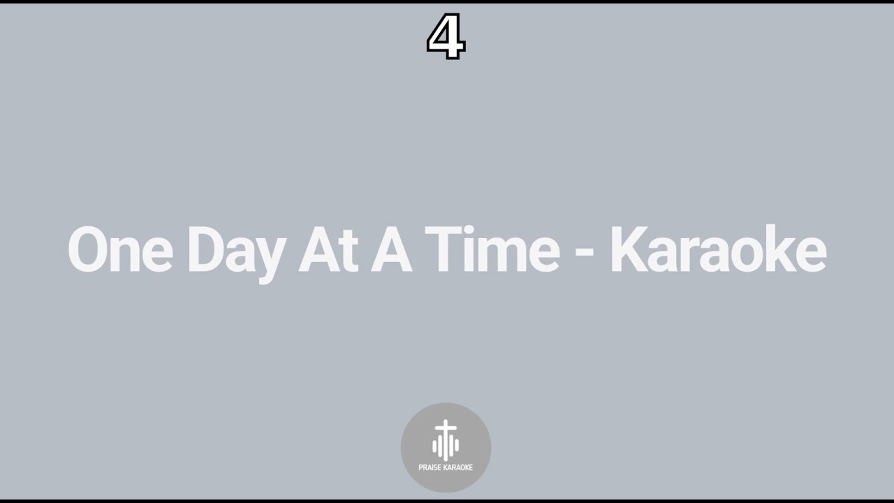 One Day At a Time (Karaoke Version) | Esther Hnamte