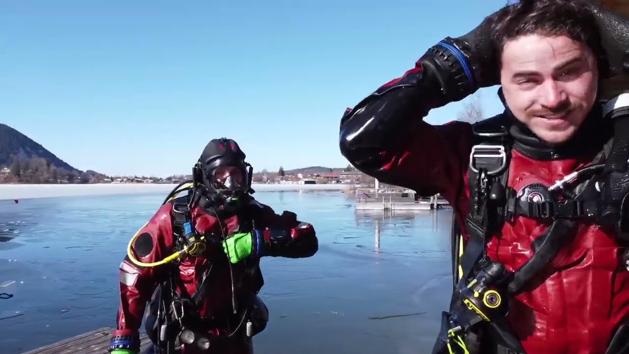 Eistauchen Übungsdienst - Wasserwacht Schliersee