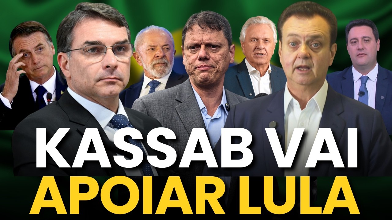 TARCÍSIO QUASE SE LASCOU: KASSAB VAI APOIAR LULA! GOVERNADOR SAI DO MURO E FICA COM FLÁVIO BOLSONARO