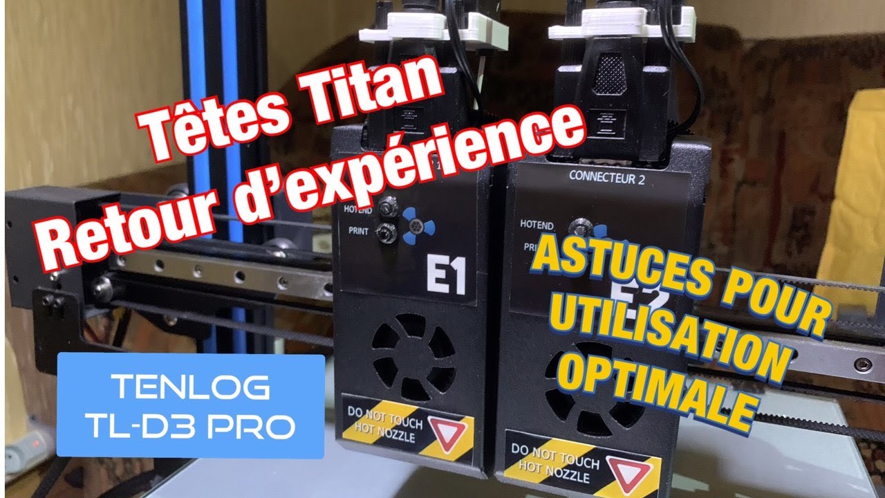 Astuces têtes Titan sur Tenlog TL-D3 Pro