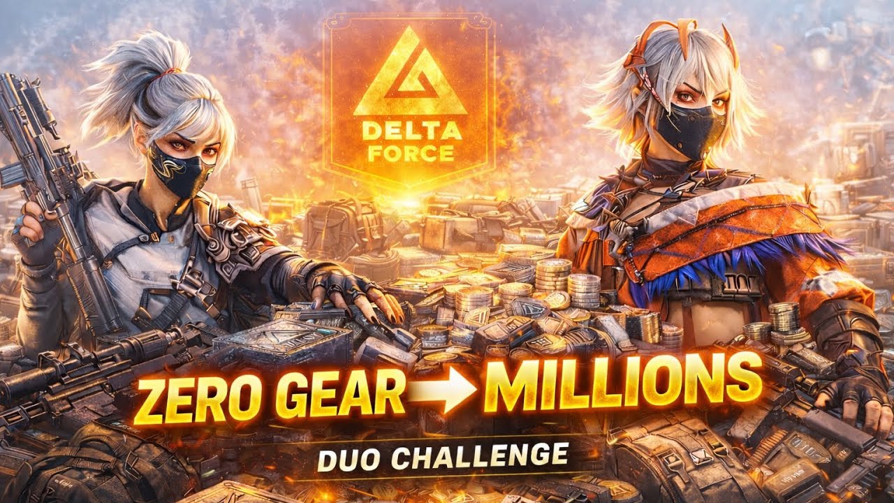 These NO GEAR Run Made Me MILLIONS in Delta Force Mobile