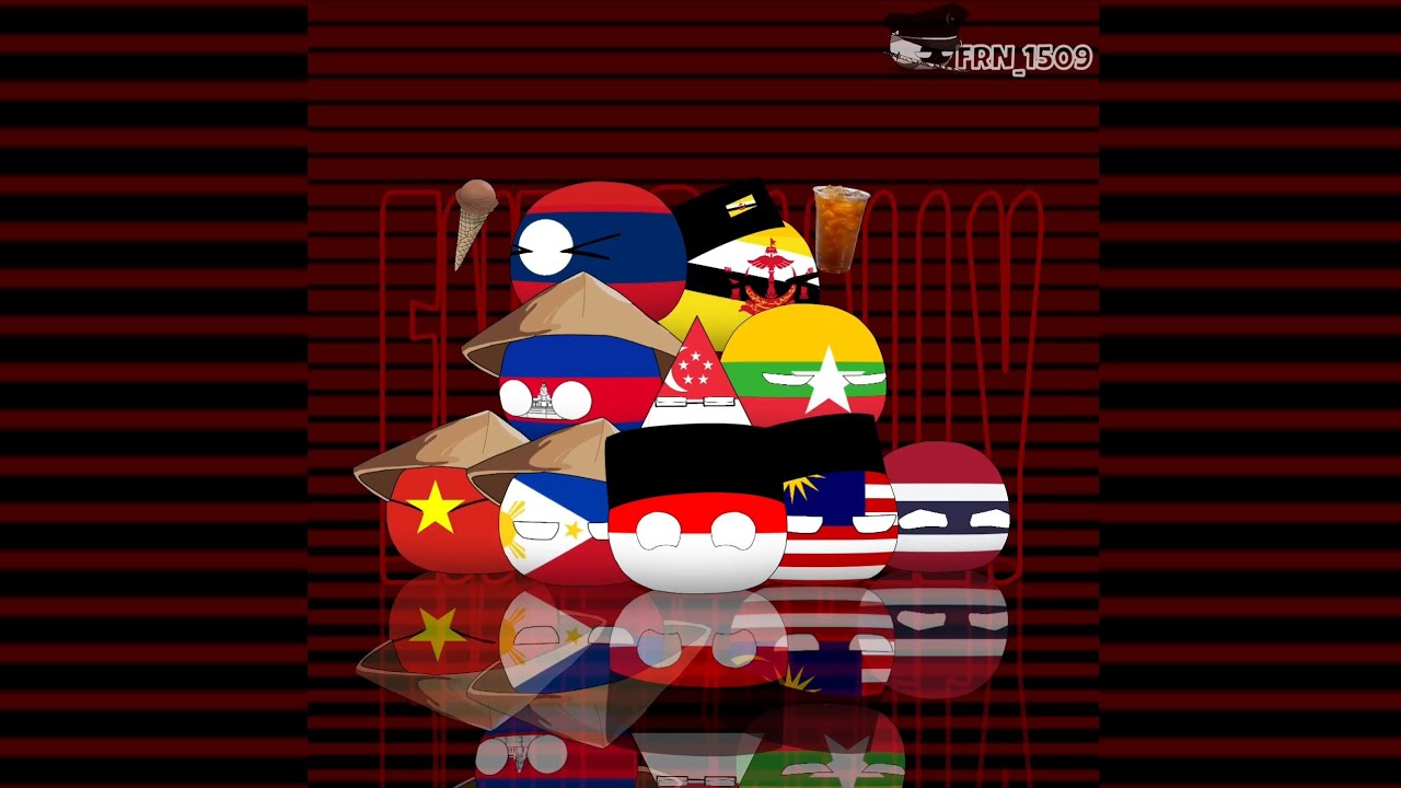 ALL STAY STRONG || ASEAN FAMILY || Countryballs- Edit