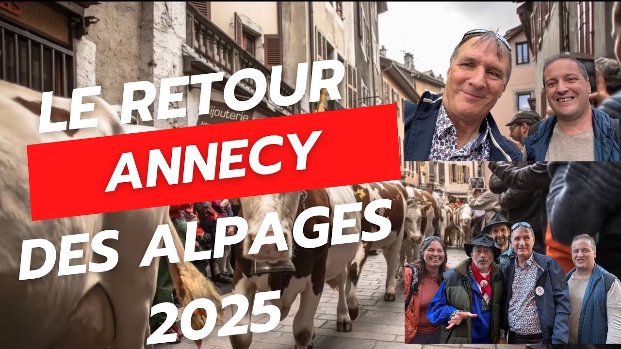 Le Retour des Alpages à Annecy en Haute-Savoie