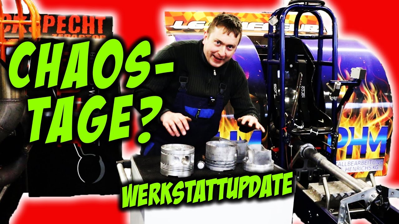Werkstattvideo Januar 23 || Das Chaos regiert || Tractor Pulling erklärt || Schluckspecht-Pulling