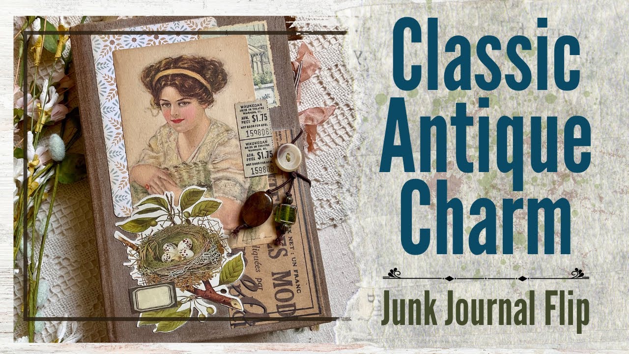 The Art of Junk Journaling: “The Widow’s Daughter” (SOLD)
