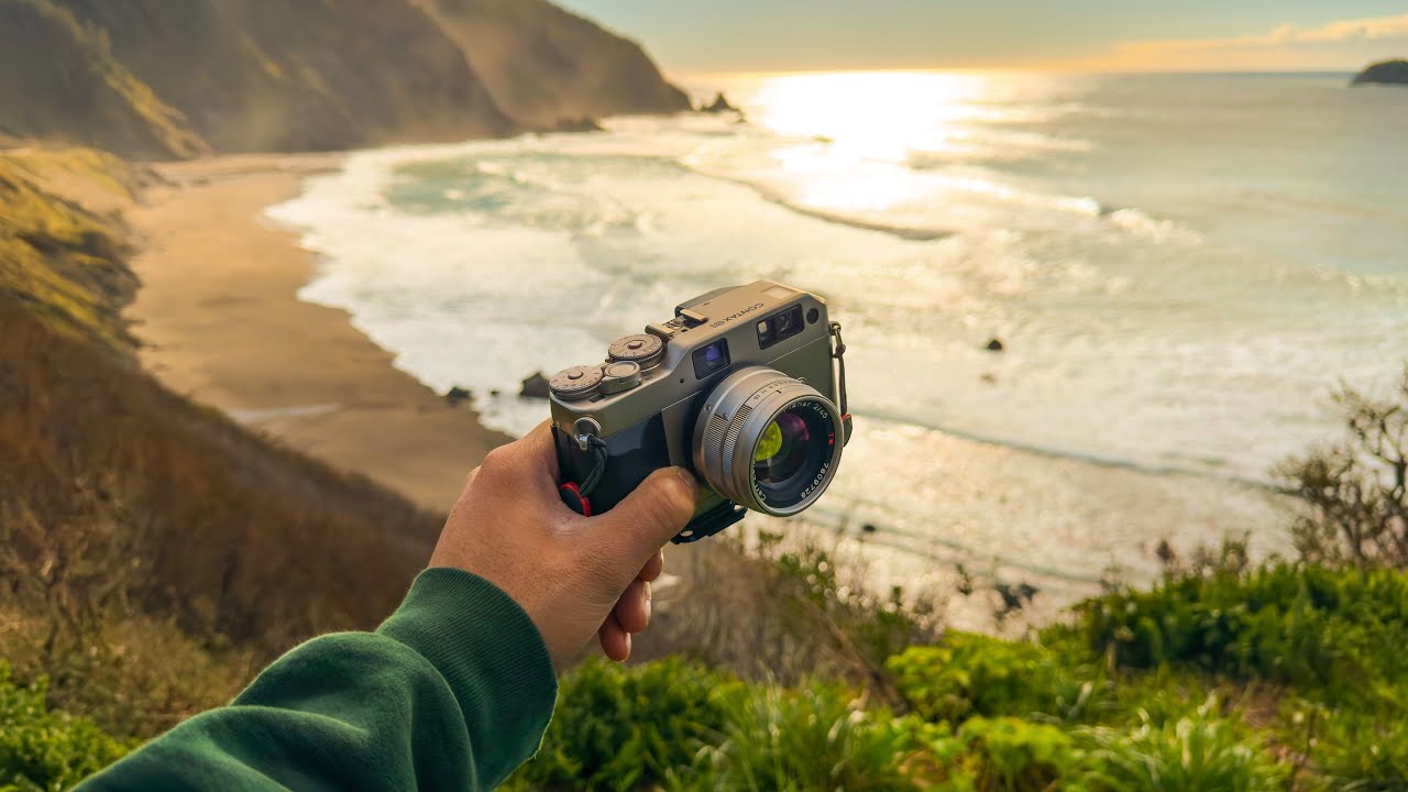 Is the Contax G1 the BEST Film Camera Ever? | Film Photography at the Oregon Coast - iPhone Vlog #4