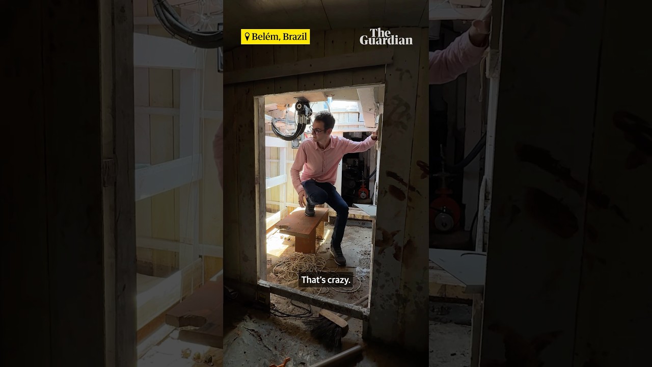 Inside a narco sub used by Colombian drug lords