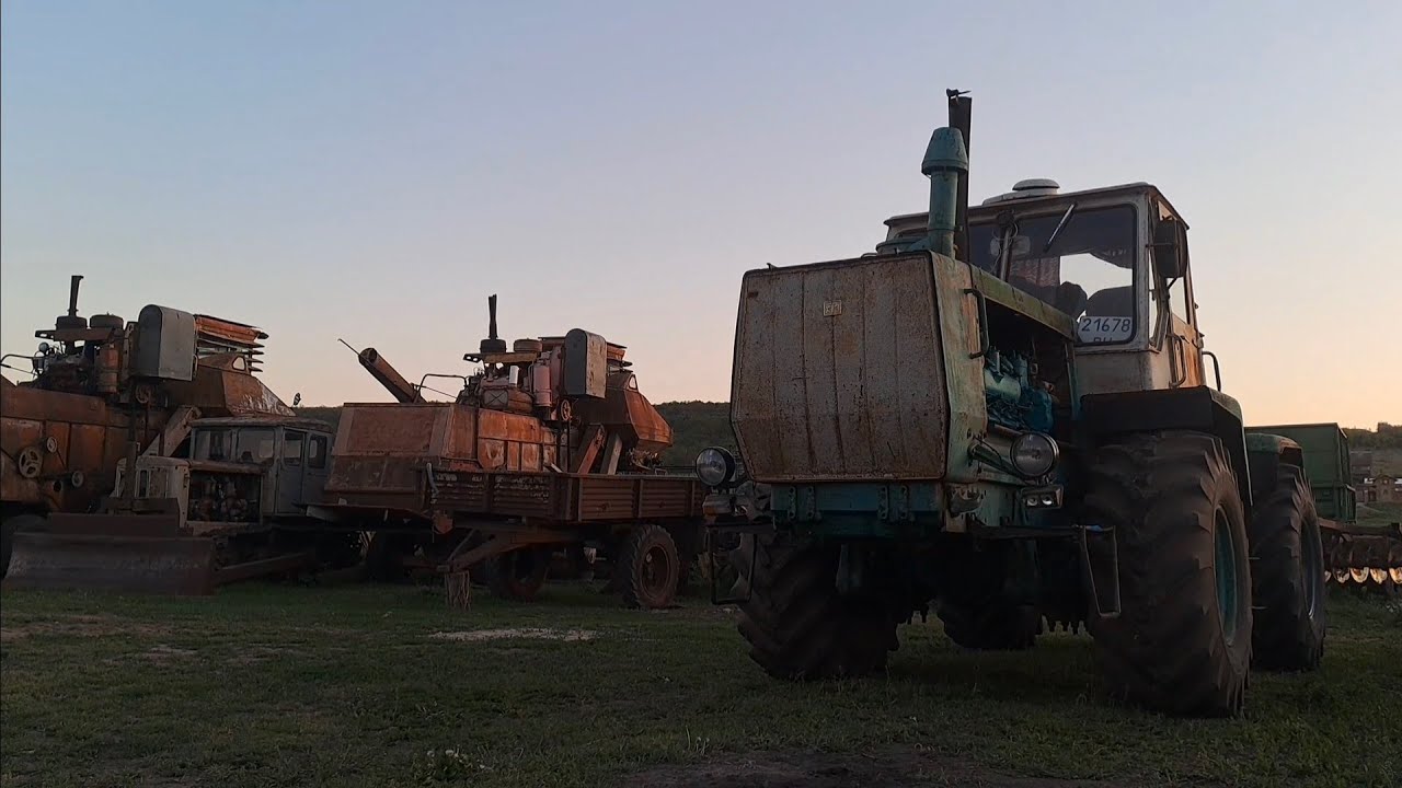 Т-150к знову в строю,  півтора місяці роботи!