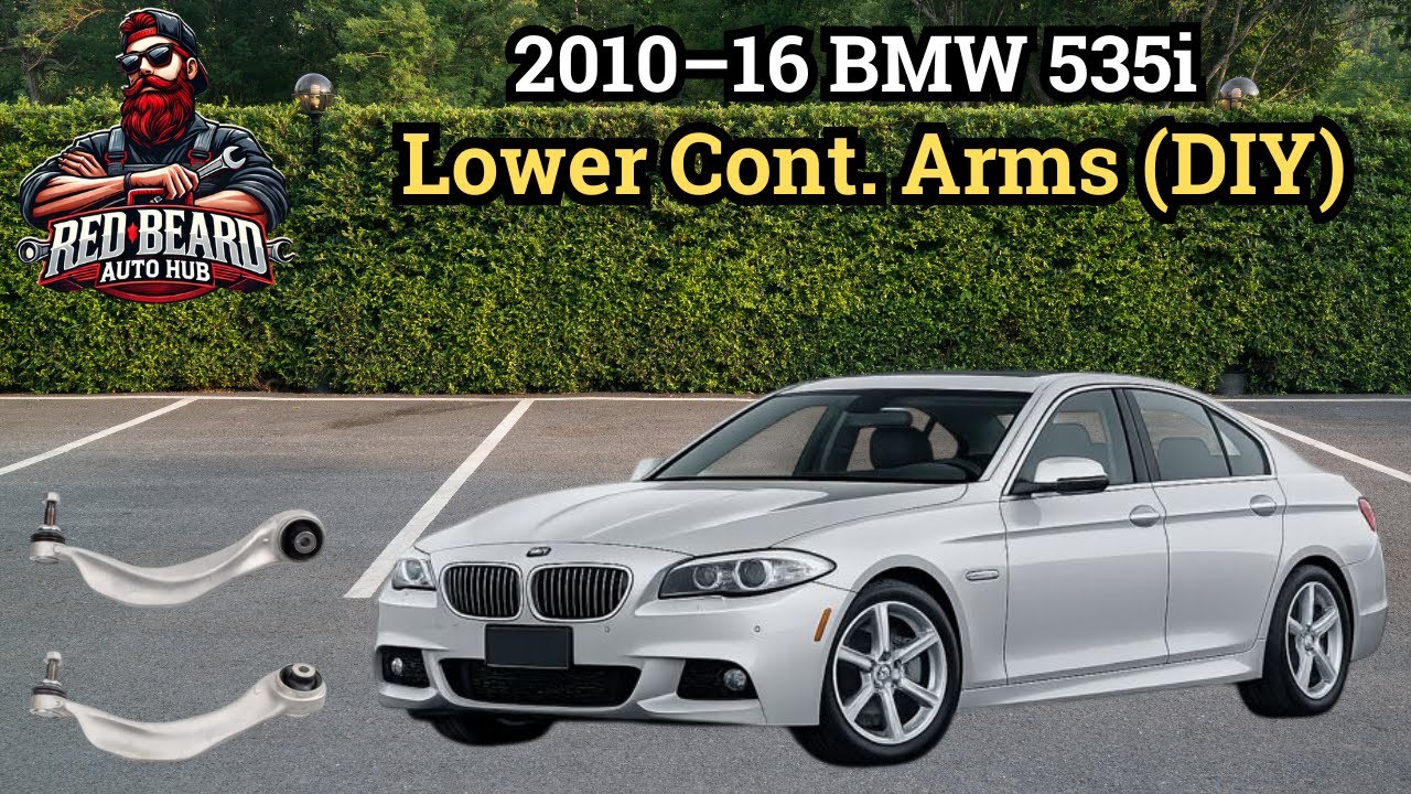 Замена нижнего рычага подвески и тяги на BMW 535i | Самостоятельная замена на BMW F10 2011–2016