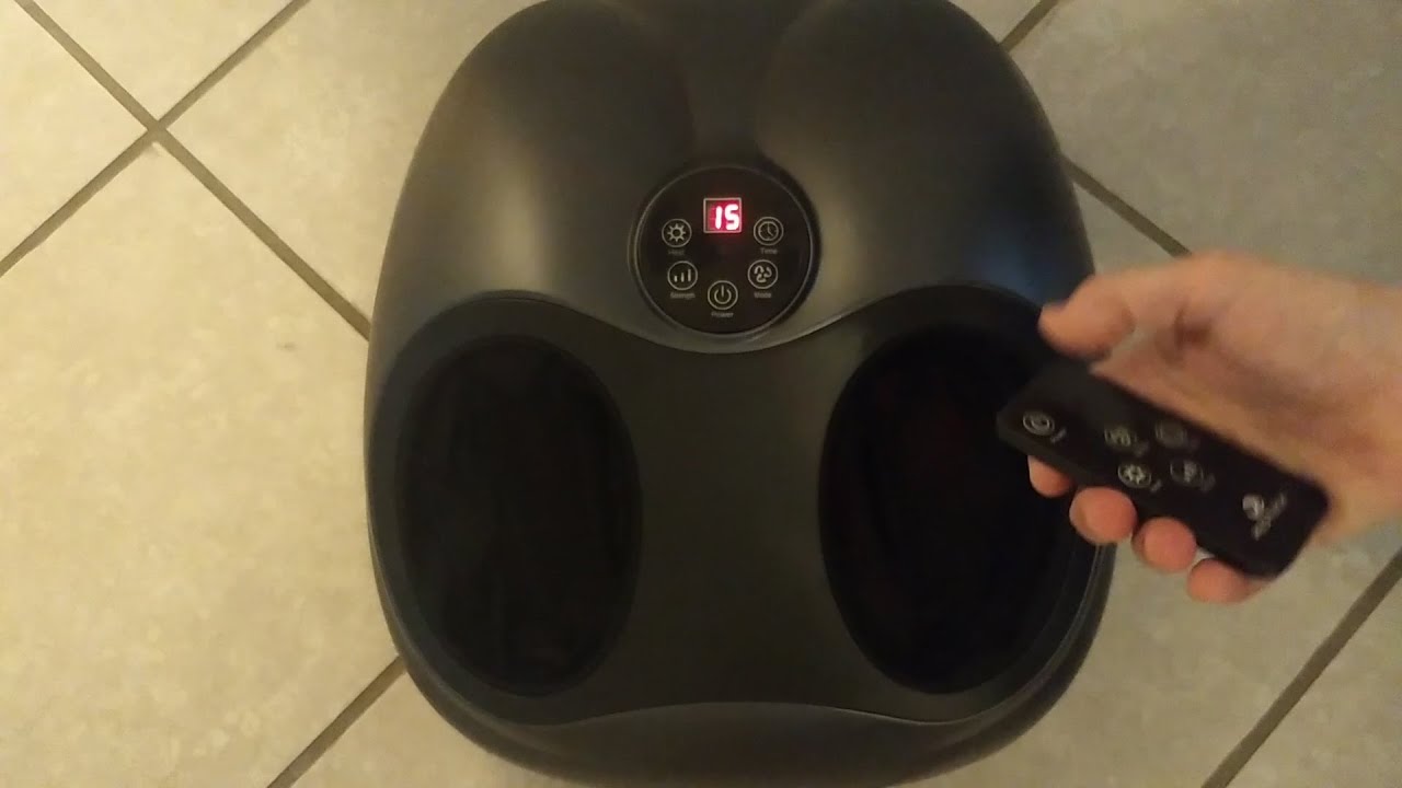 Resteck Foot Massager - Roller and Pressure Massage with Heat - Heavenly!!