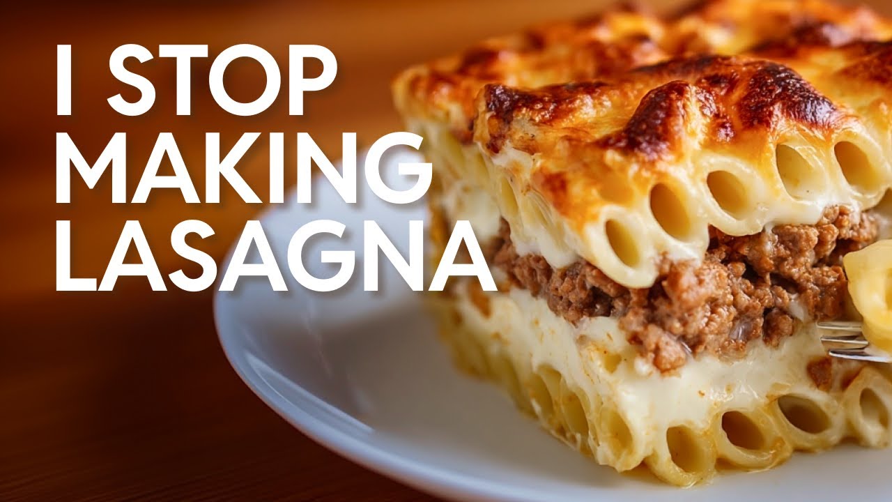 I Cook Pasta Like This Instead of Lasagna