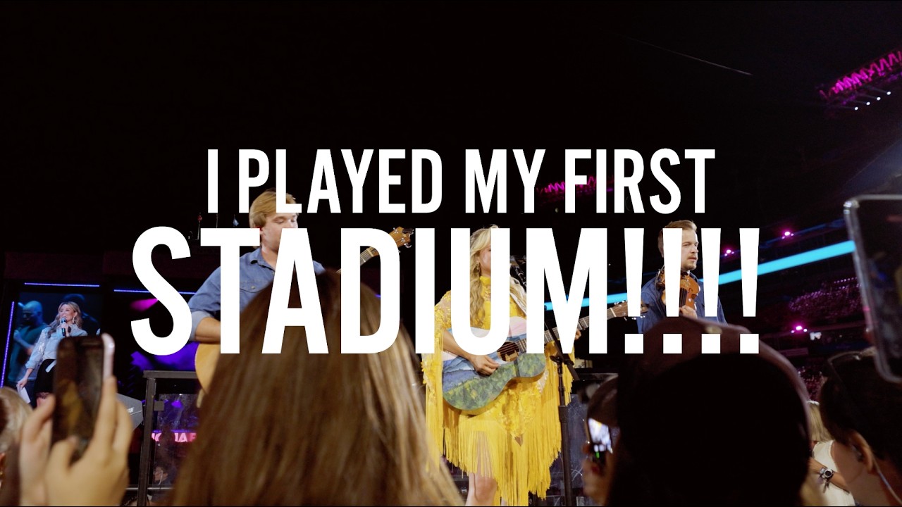 I PLAYED MY FIRST STADIUM AT CMA FEST!!!!!!