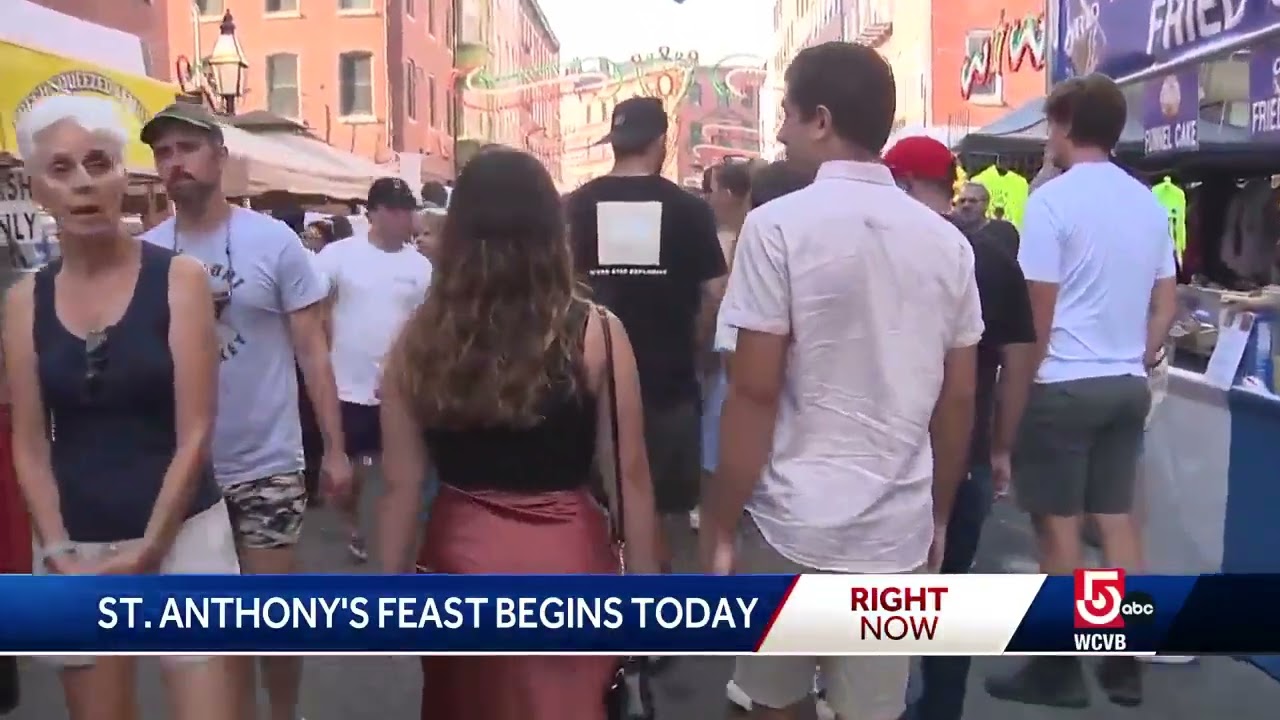 St. Anthony's Feast in Boston's North End begins