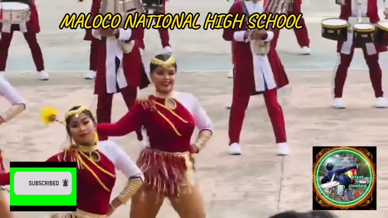 MALOCO NATIONAL HIGH SCHOOLBATTLE OF THE BANDIBAJAY ATI-ATIHAN FESTIVAL 2024