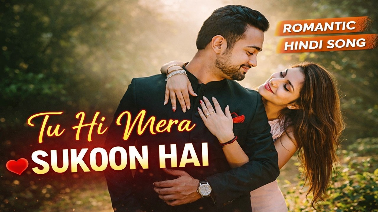 Tu Hi Mera Sukoon Hai | Romantic Love Song 2026 | Heart Touching Hindi Song