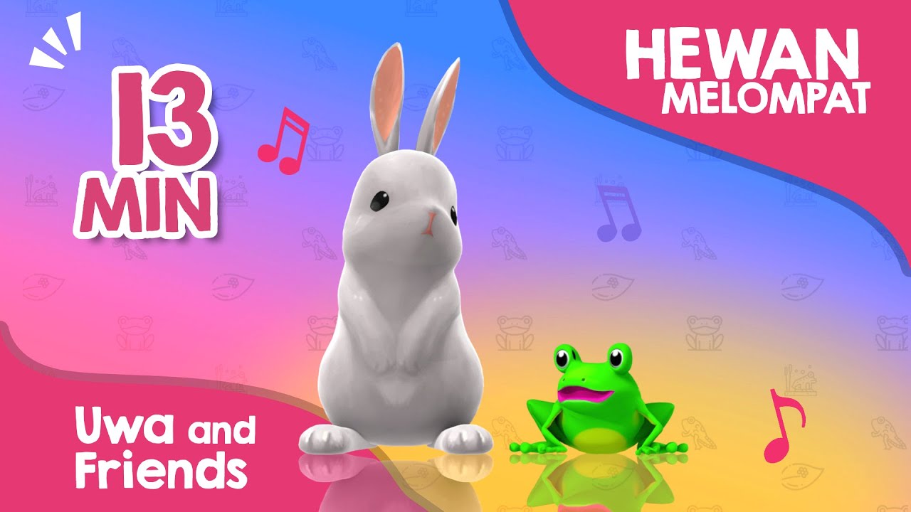 Kumpulan Lagu Hewan Melompat - Ada Kodok Rekotok - Kelinciku