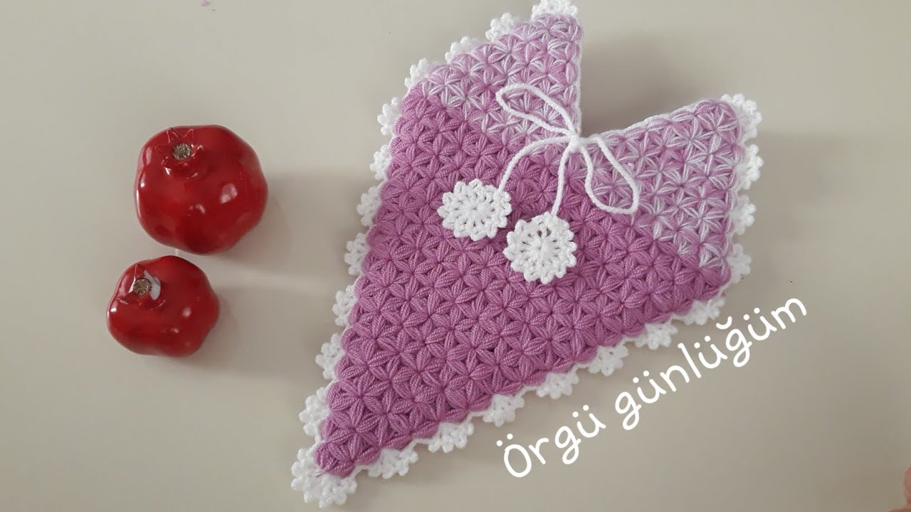 💕💕süper bir kalp kese lif modeli💕💕 yeni lif örnekleri