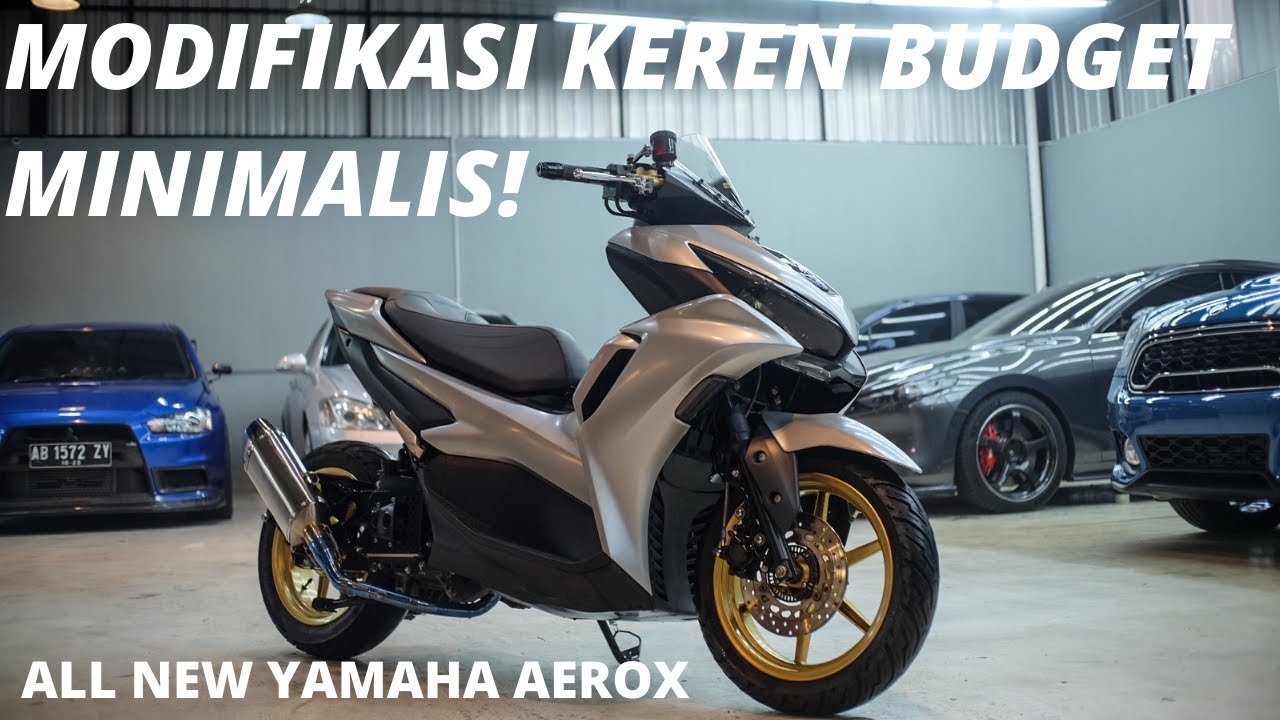 MODIFIKASI YAMAHA AEROX - SIMPEL & FUNGSIONAL