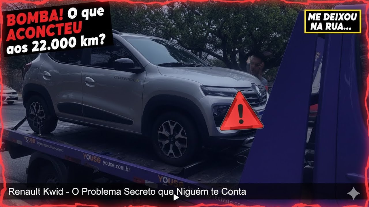 Renault Kwid: O motor morreu com apenas 22.000 km. E agora?