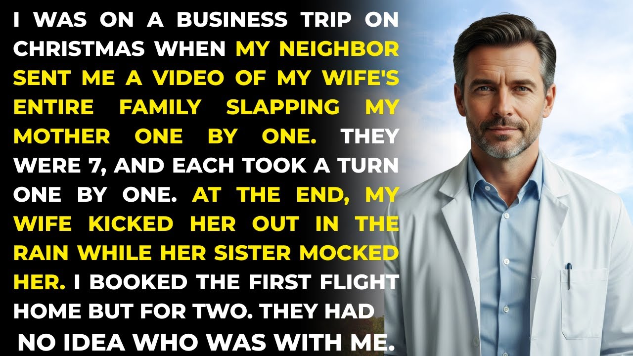 I was on a business trip on christmas when my neighbour sent me a horrifying video | revenge story